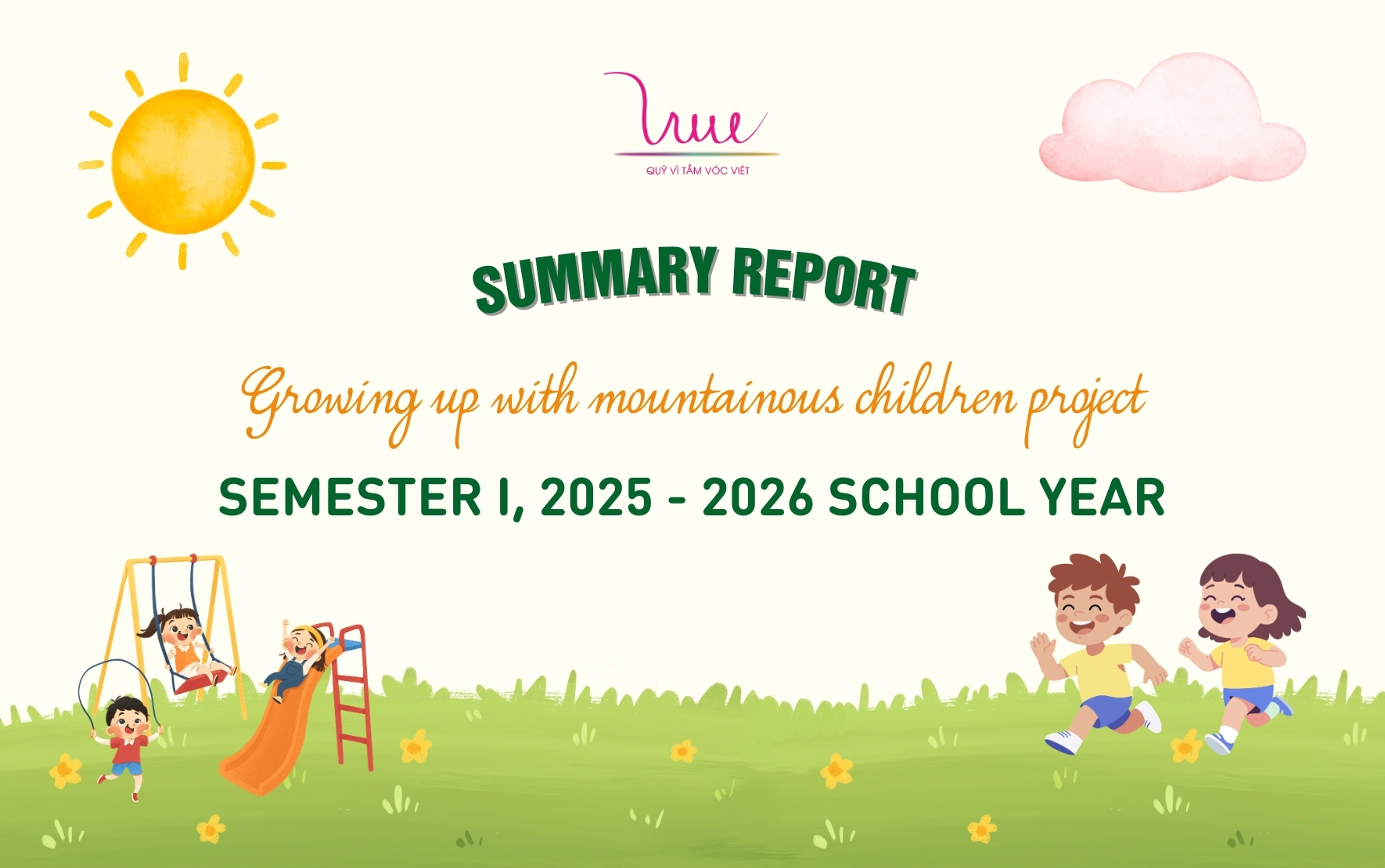 Recap of the Growing up with mountainous children project in the first semester of the 2025-2026 school year